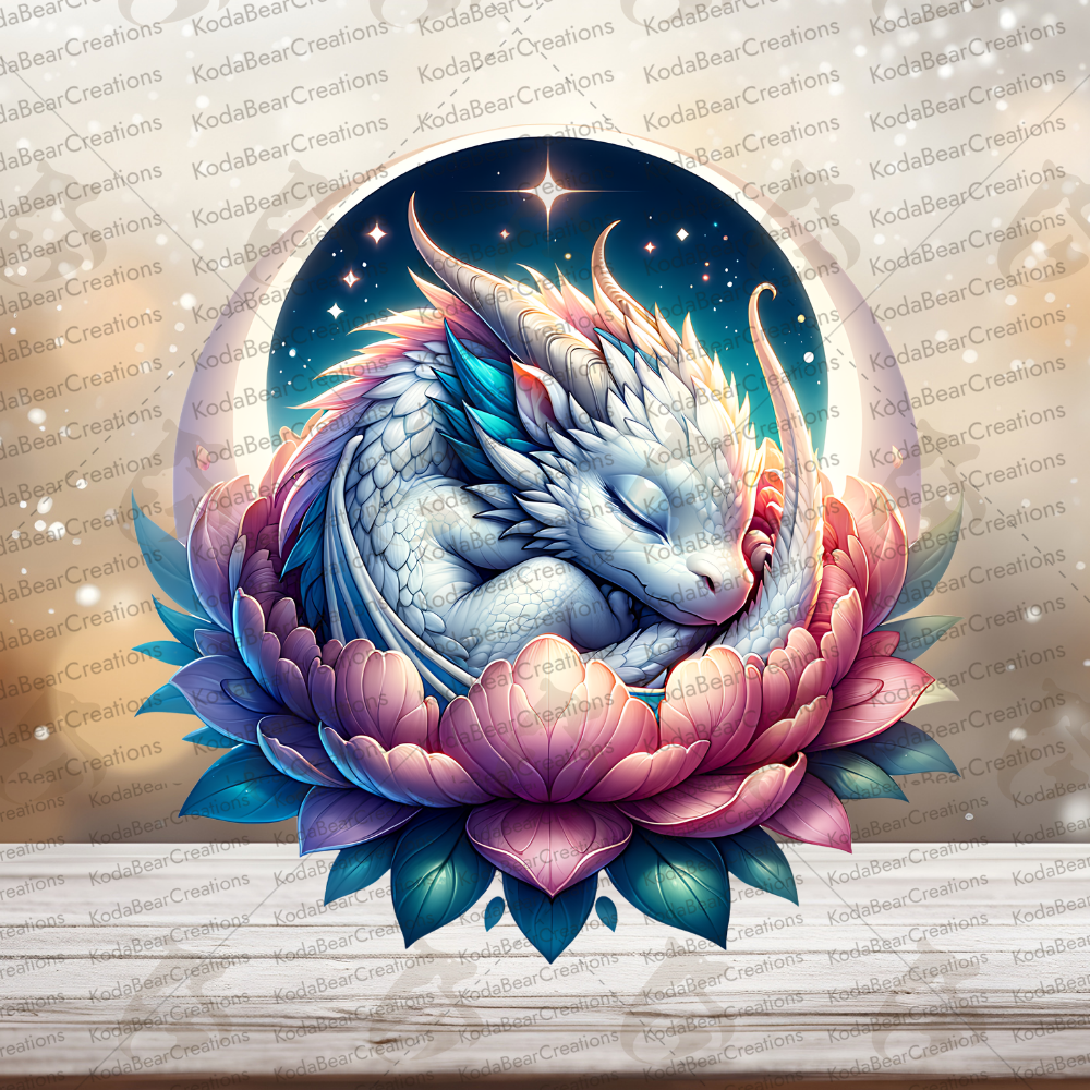 Celestial Dragon 2 UV DTF Decal-D294