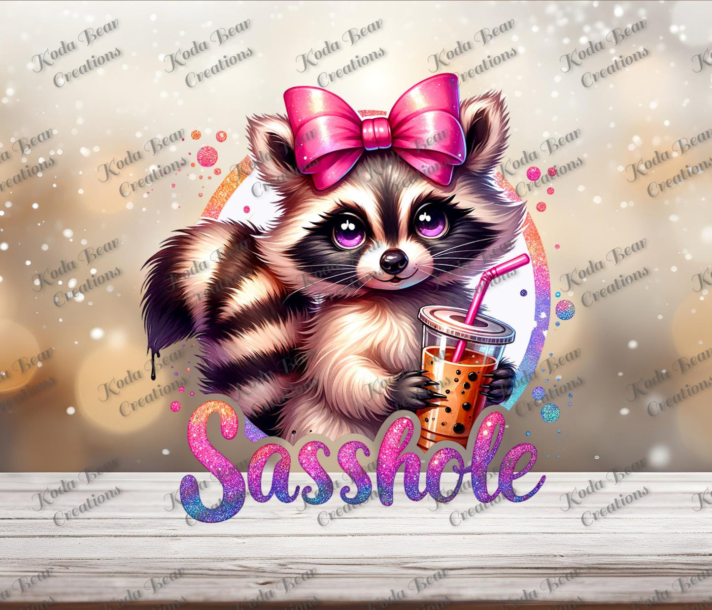 Sasshole UV DTF Decal-D068