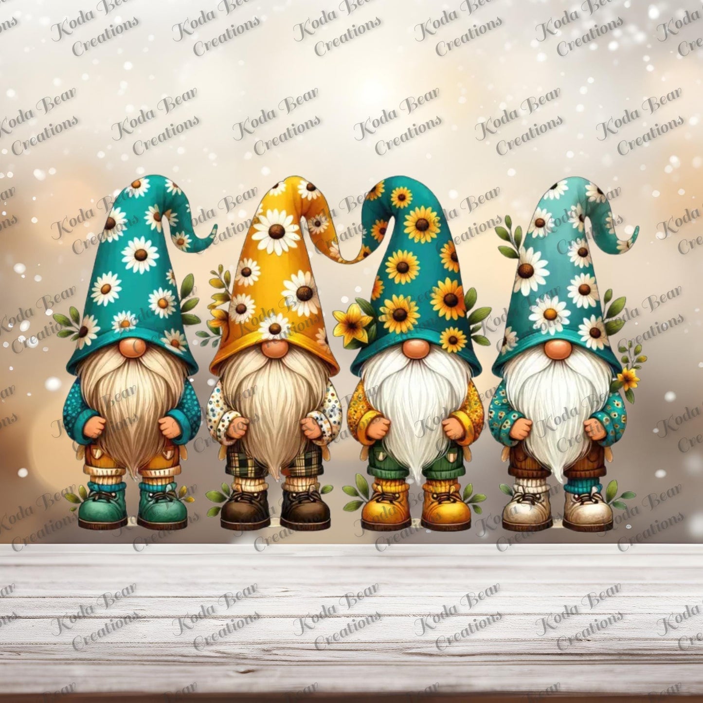 Gnomes UV DTF Decal