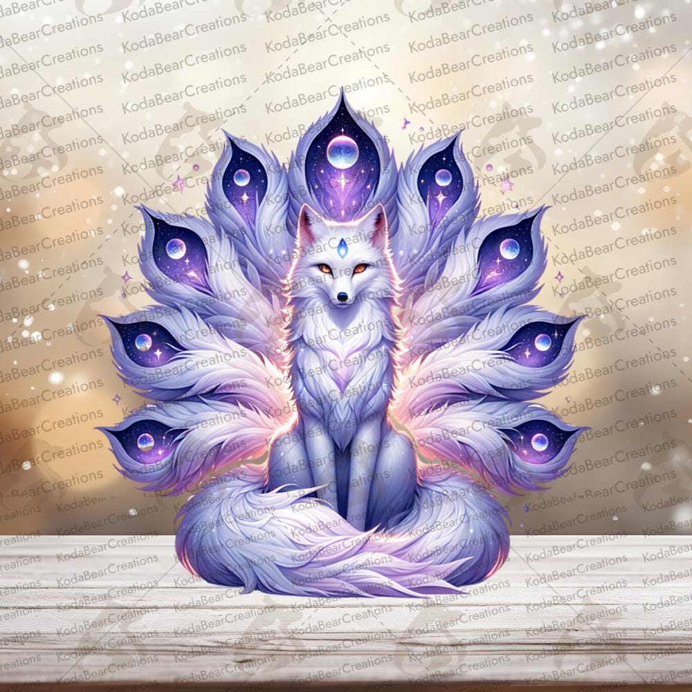 Kitsune Fox UV DTF Decal-D276