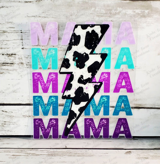 Mama w/Lightning Bolt Decal