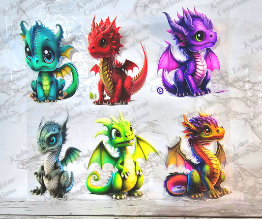 Baby Dragons Element Sheet