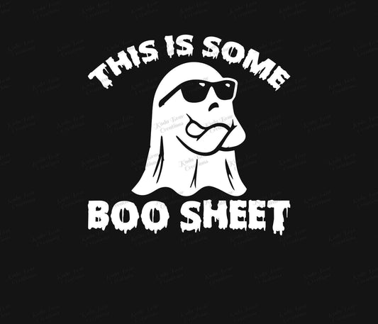 UV DTF Decal Boo Sheet Tumbler Sticker, For Tumblers & Mugs Vivid