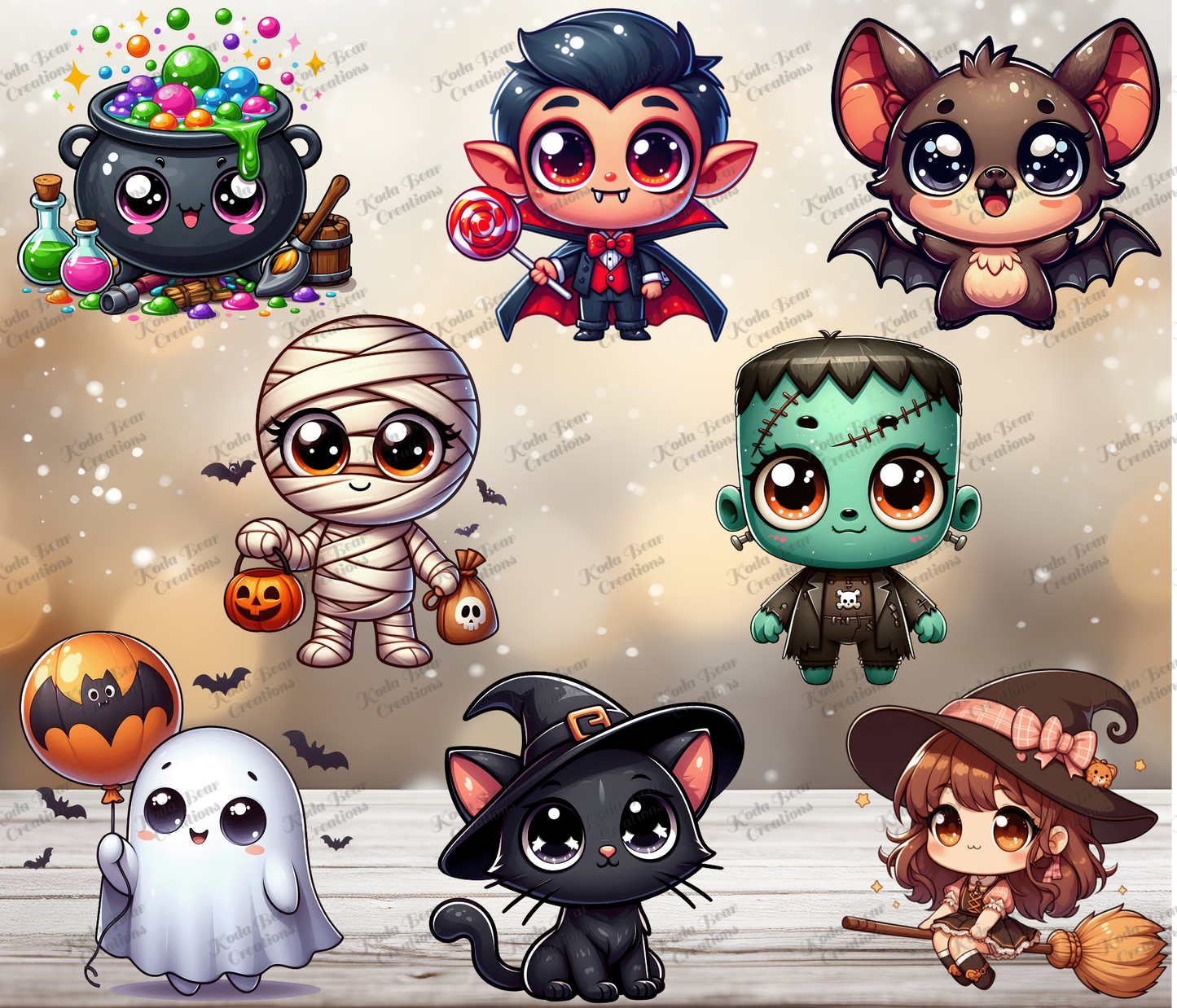 Cute Halloween Element Sheet