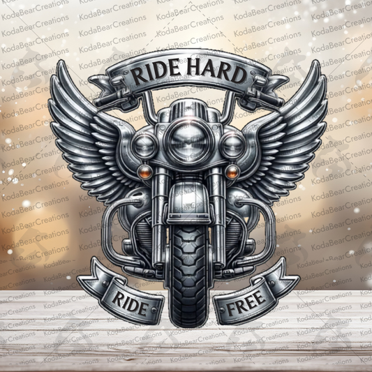 Ride Free UV DTF Decal-D309