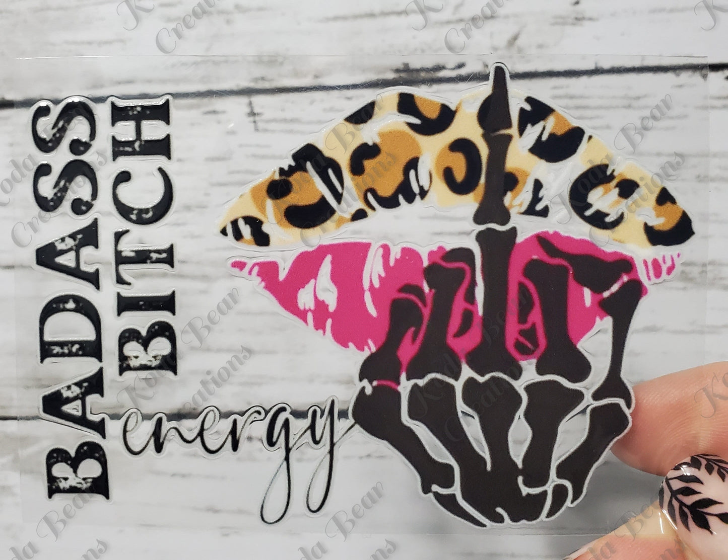 Badass Bitch Energy Decal