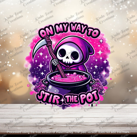 Stir The Pot UV DTF Decal-D199