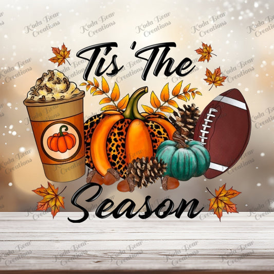 Tis The Season UV DTF Decal
