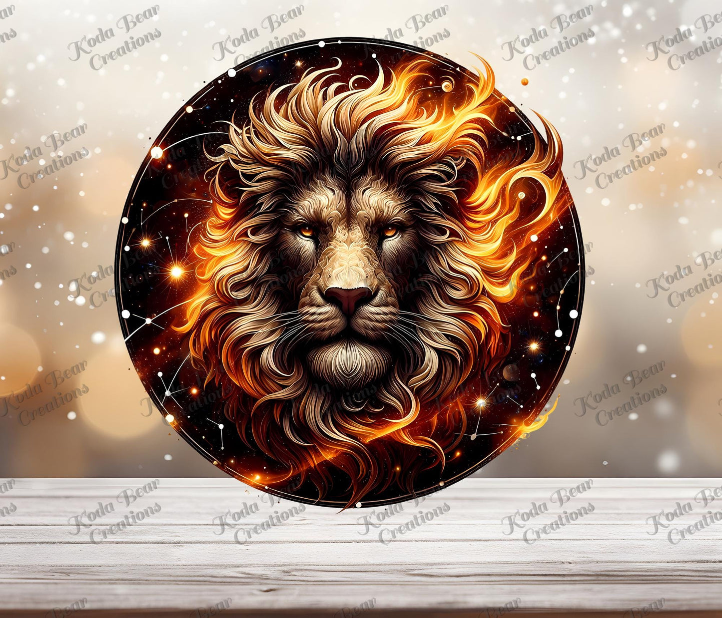 Zodiac Sign UV DTF Decal