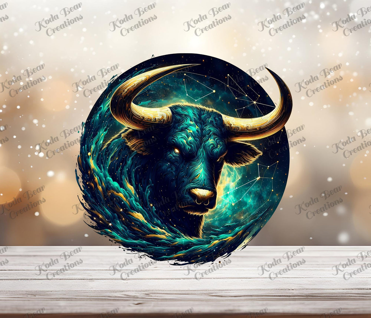 Zodiac Sign UV DTF Decal