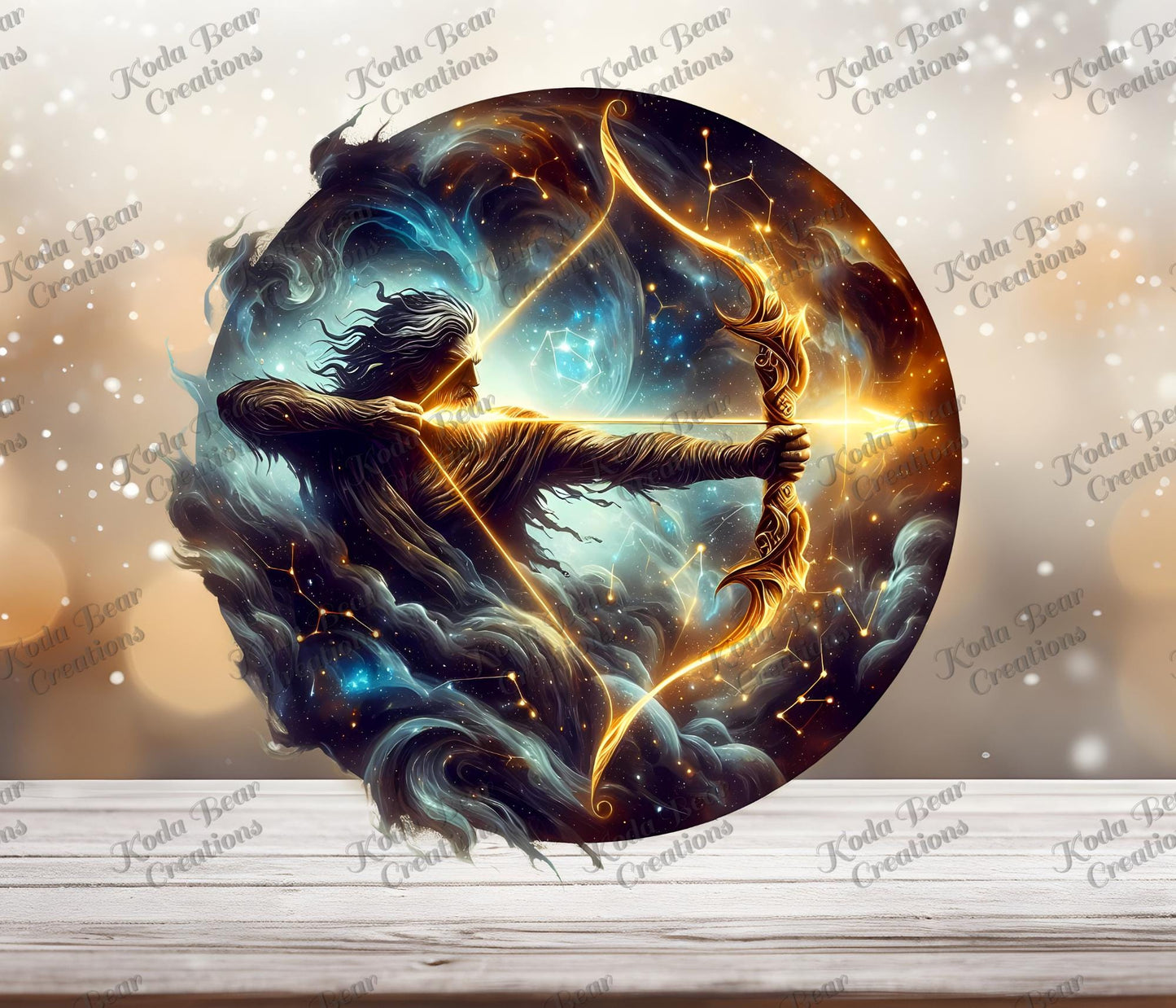 Zodiac Sign UV DTF Decal