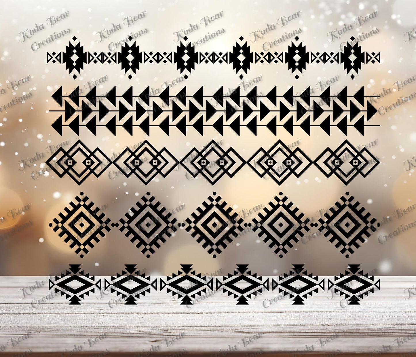 Aztec Border Sheet