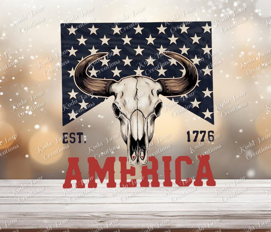 America UV DTF Decal