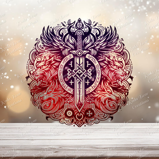 Nordic Shield UV DTF Decal