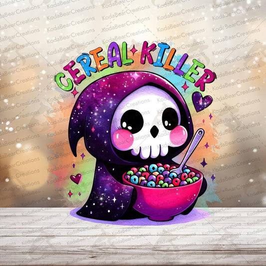 Cereal Killer UV DTF Decal-D113