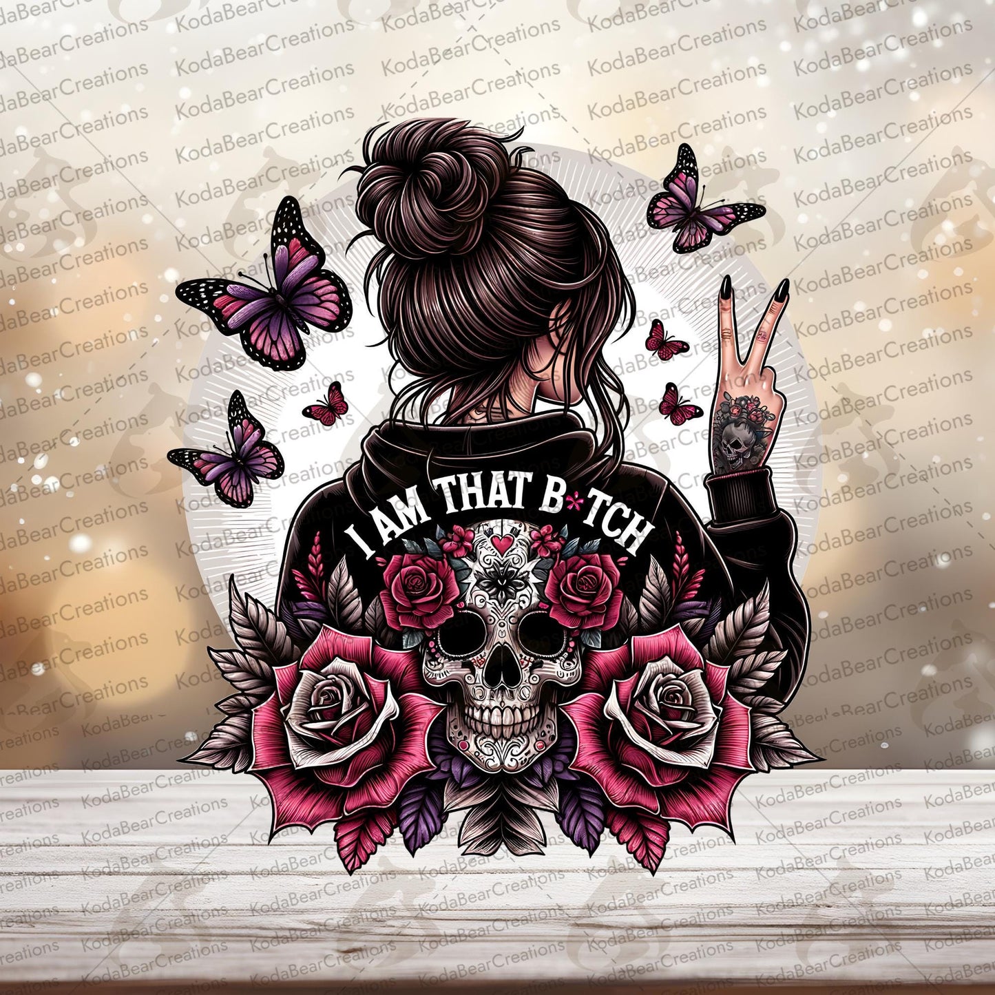 I'm That B*tch UV DTF Decal-D283